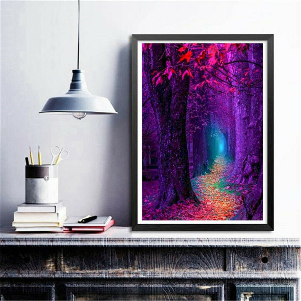 DIY 5D Diamond Painting Landscape Embroidery Cross Stitch Kit For Children