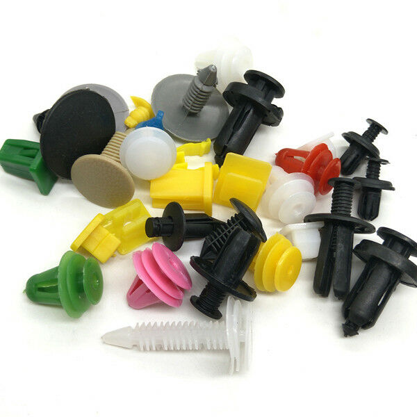 1000PCS Mixed Car Door Bumper Fenders Fastener Retainer Rivet Push Pin Clip Fine