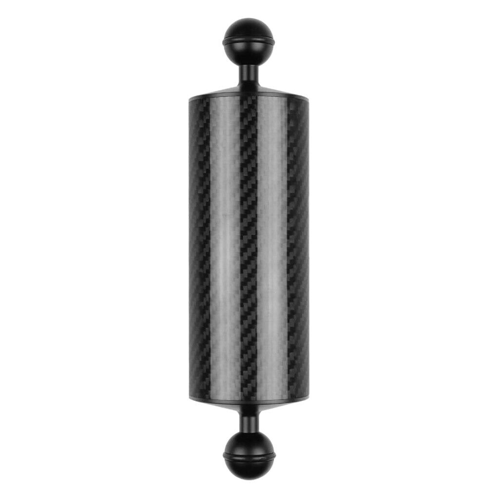 2pcs Carbon Fiber 8" Ball Floating Arm Buoyancy Underwater Lighting