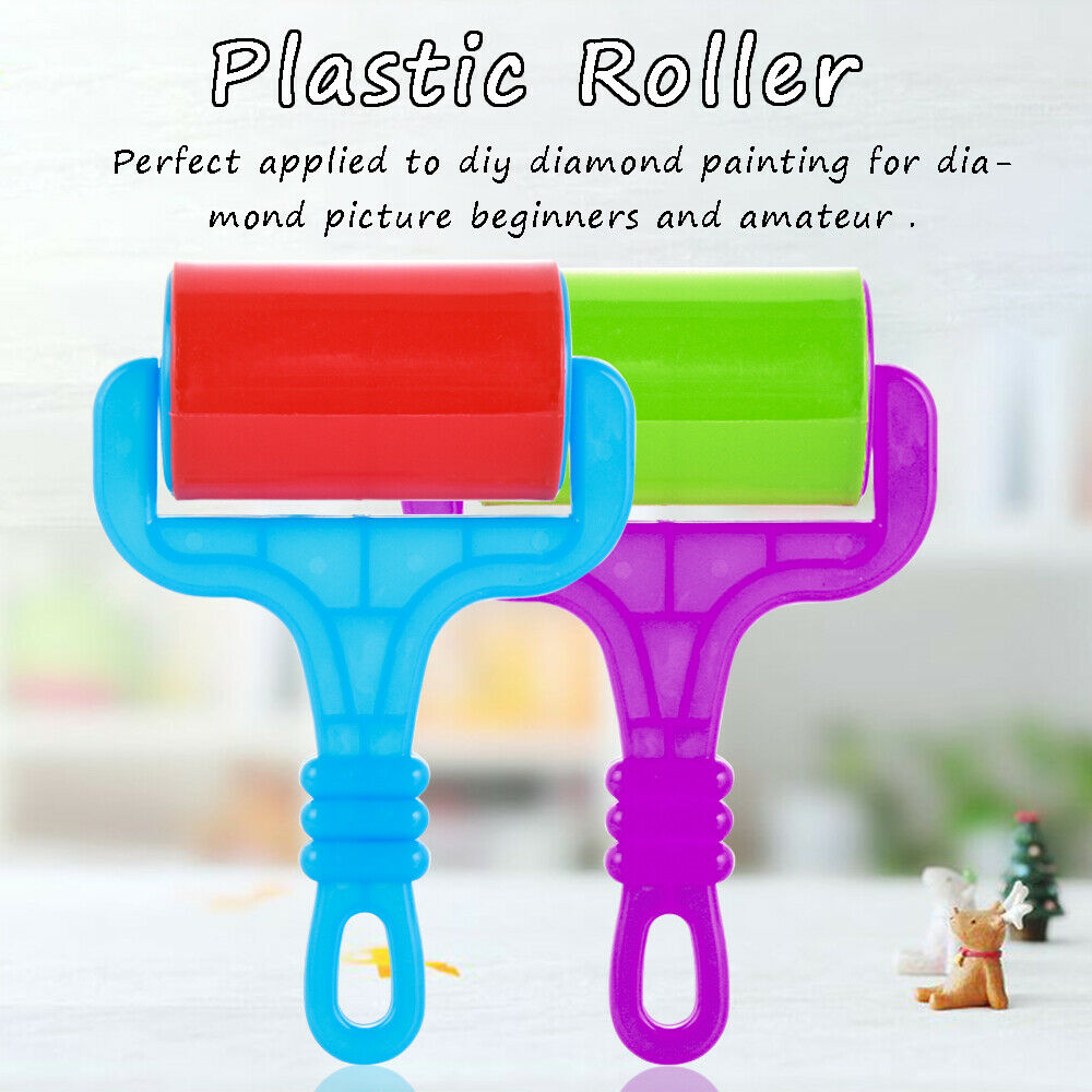 5D Diamond Painting Roller Plastic-Rubber DIY Craft Clay Pressing Smoothing Tool