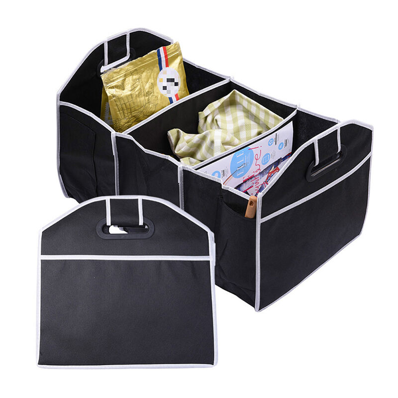 Extra Large Car Auto Trunk Organizer with 3 CompartmentsS Lp SJ