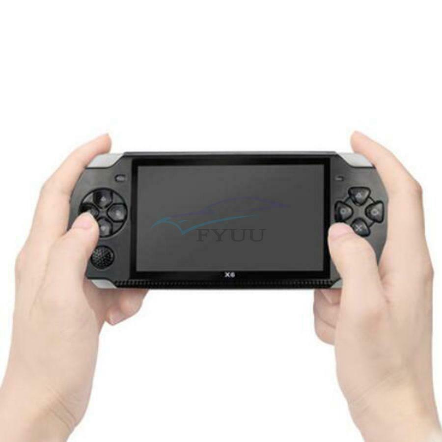 4.3"TFT Widescreen 8GB 1000+ Games Built-In Handheld Game Console&Headphone Set