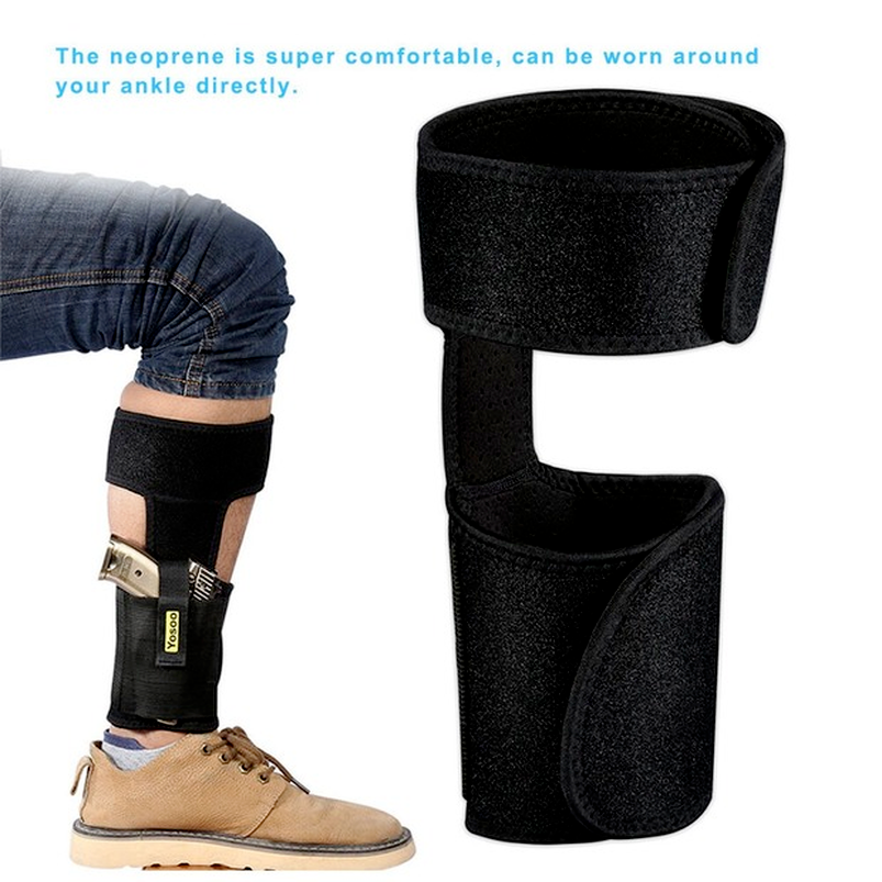 Concealed Ankle Holster Leg Holder For G17/19/22/23 9mm Hidden Carry x1