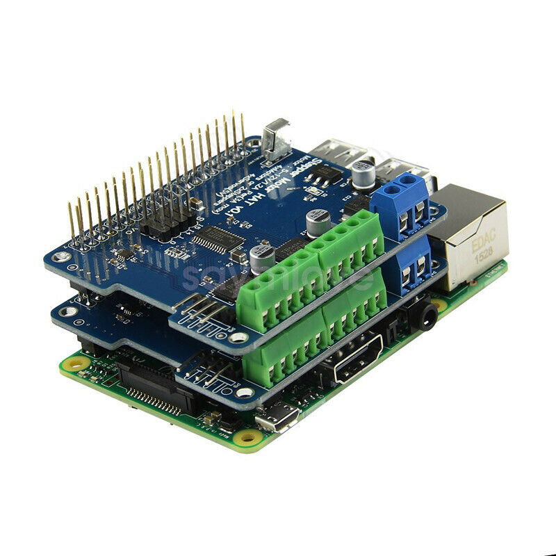 New Stepper Motor HAT for Raspberry Pi 3B 2B b+ Stepper Motor/Servo/Motor IR