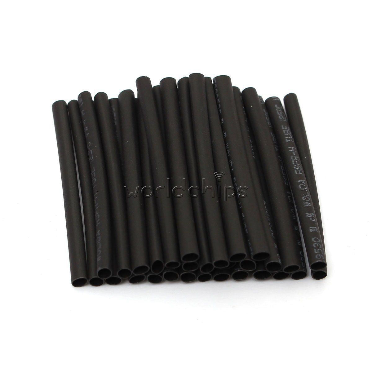 127 PCS Assortment Heat Shrink Sleeve Electrical Cable Tube Tubing Wrap Wire Kit