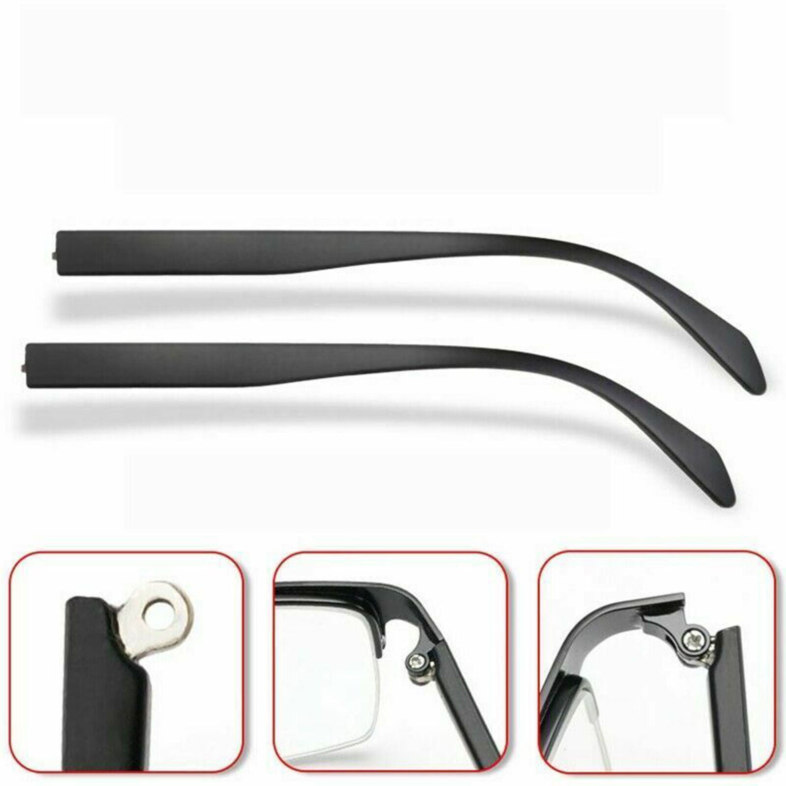 140mm 1 Pair Replacement TR90 Arm Temple Glasses Sunglasses Repair Tool New Soft