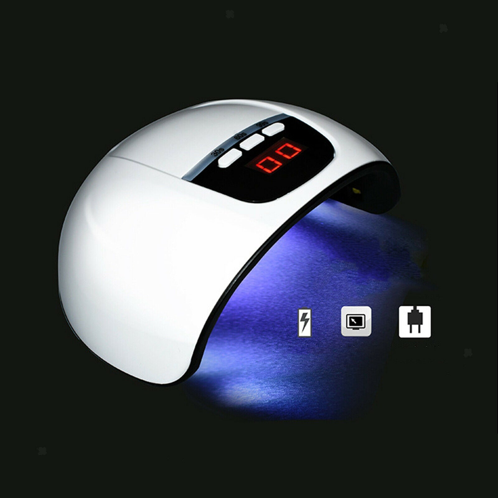 LED UV Nail Polish Dryer Lamp Gel Acrylic Curing Manicure Light Spa Professional