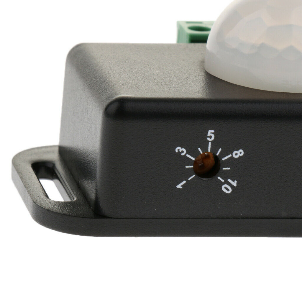 Black PIR Sensor LED Lights Switch Motion Function Controller for 5050 3528 5630