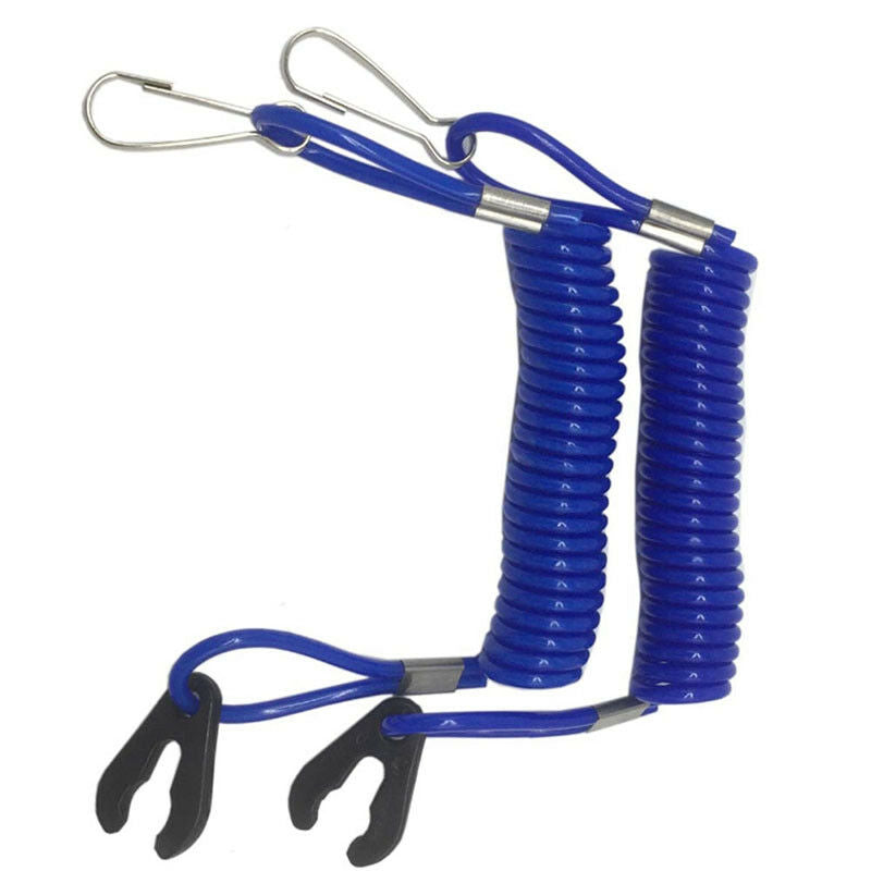 2PCS Jet Ski Safety Lanyard Tether Cord Boat Outboard Engine Safety Tet gtJCA Kt