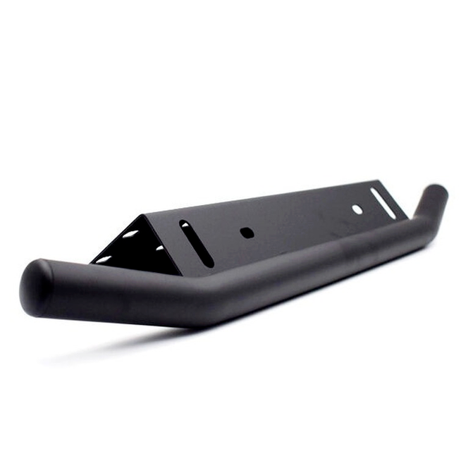 Black Duty Offroad Bumper License Plate Mounting Bracket LED Fog Light