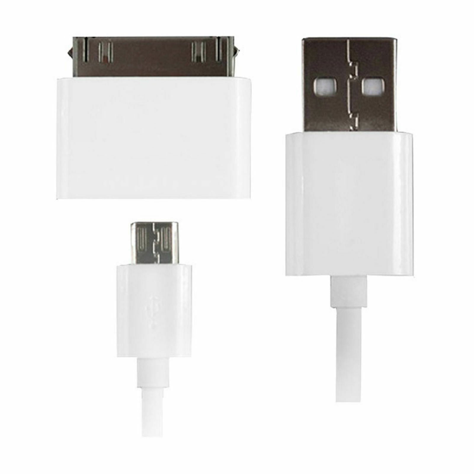 Micro USB 2.0 Female to 30Pin Charger Adapter For iPhone4/4S / iPad 1 2/3 / iPod
