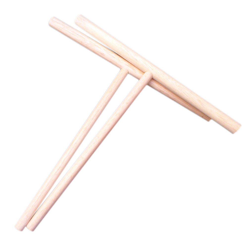 Wooden Rake Round Batter Pancake Crepe Spreader  Kitchen Tool Kit DIY 15cm.l8