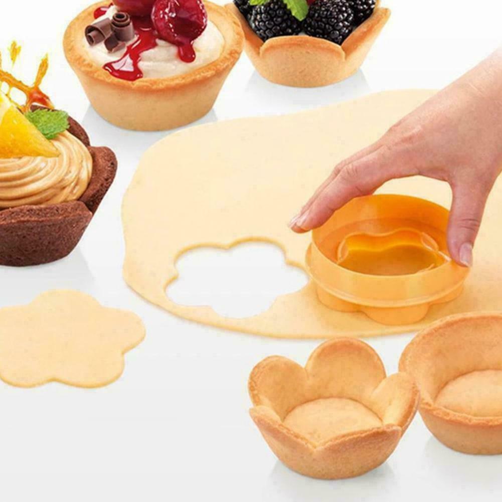 Pastry Dough Tamper Kit DIY Cupcakes Biscuit Mold Baking HOT Mould Donut B2L0
