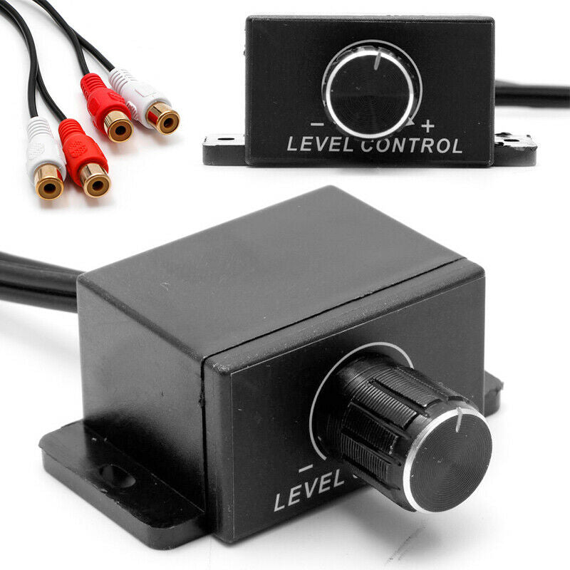 Car Audio Amplifier Bass RCA Level Remote Volume Control Knob LC-1 Universal