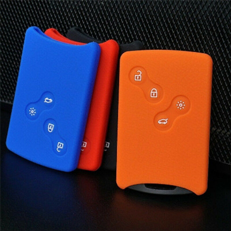 Silica Gel Car key Cover Case Protector for Renault Clio Logan Megane 2 lji Tt