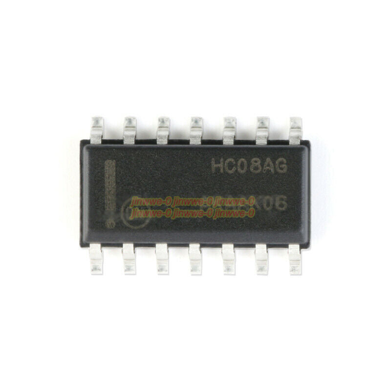 5pcs MC74HC08ADR2G SOIC-14 Quad 2-input AND gate SMD logic chip