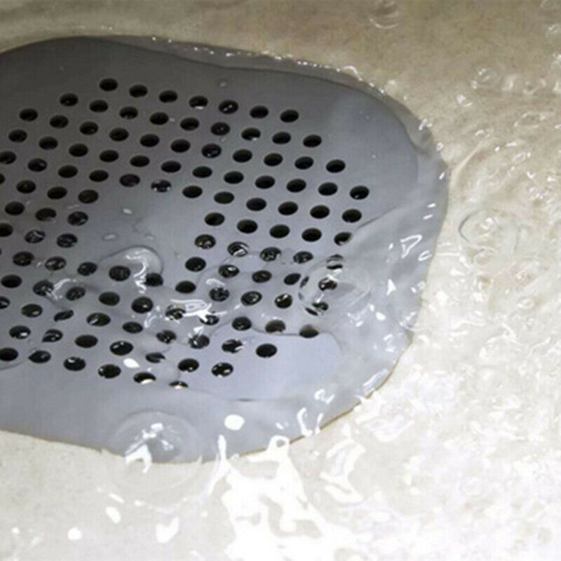 1PC Shower Drain Silicone Kichen Sink Drain Hair Stopper Catcher Filter B.l8