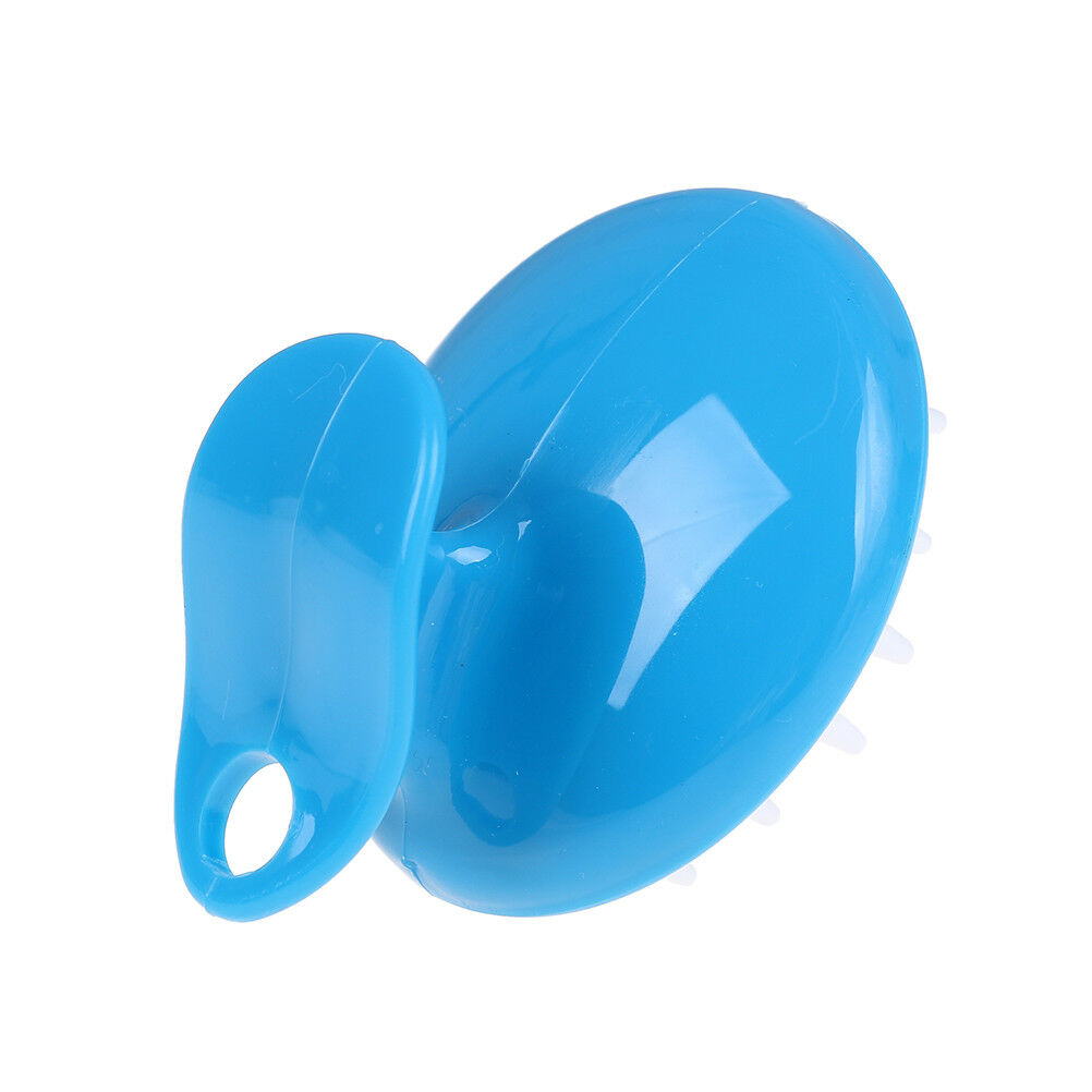 Silicone Shampoo Brush Hair Scalp Cleansing Massage Brush Soft Silicone ^.l8