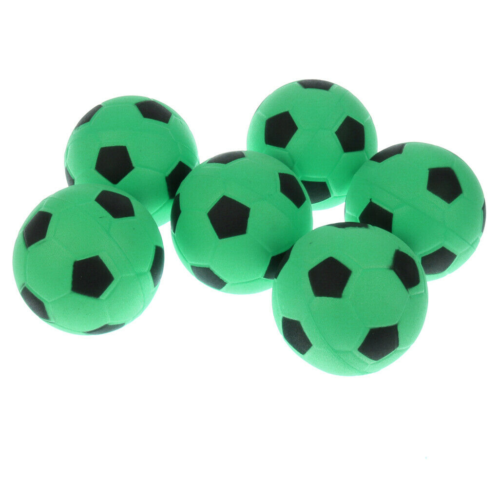 12pcs/set 6.3cm Foam Bouncy Soccer Balls Children Party Loot Bag Fillers