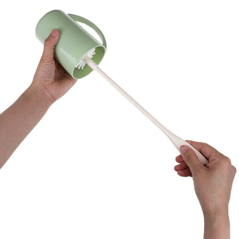 39.5CM Cleaning Glass Bottle Cup Brush Cleaner Kitchen Sponge Long Handle
