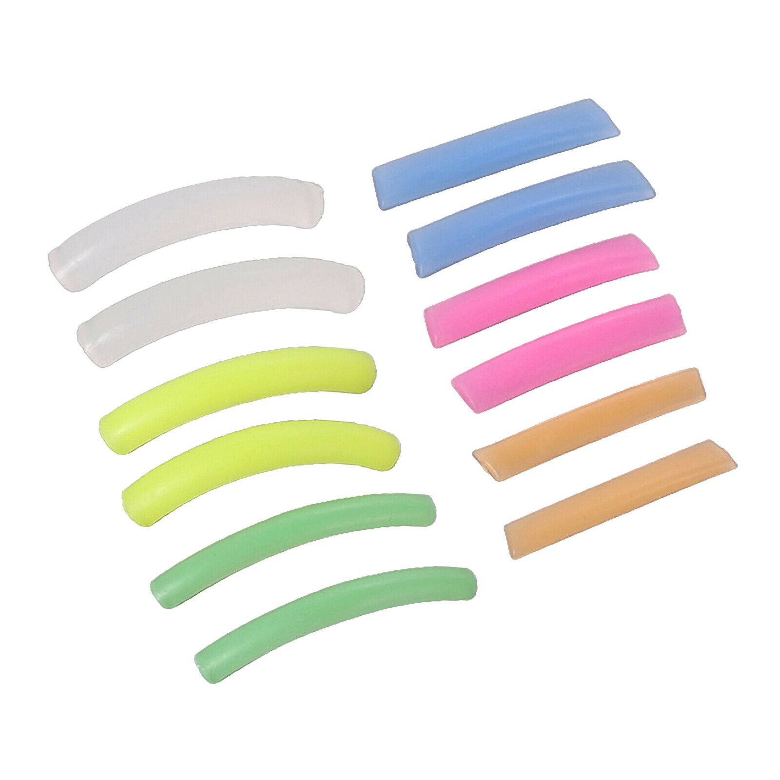 12pcs Lash Perm Pads Colorful Silicone Curler Rods for Makeup Lash Listing