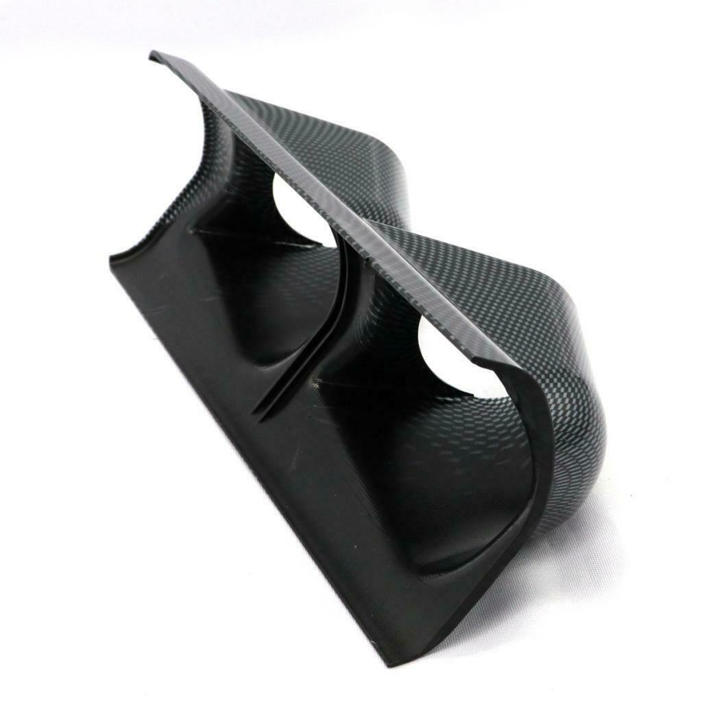 High quality 52mm DualHole Pod Gauge meter bracket holder PJ 3598 carbon fiber