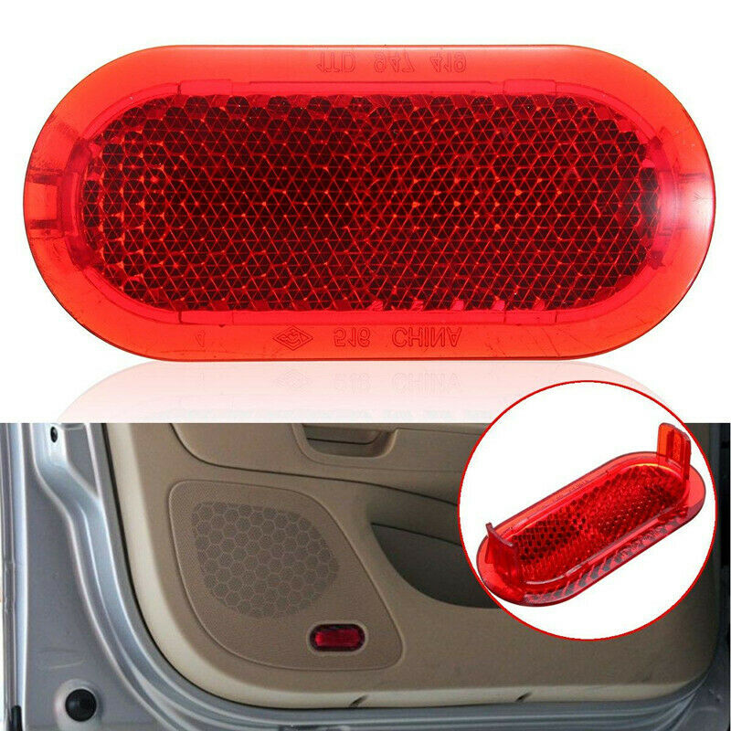 1Pcs Car Door Red Warning Light Reflector 6Q0947419 For VW Caddy Polo Touran New