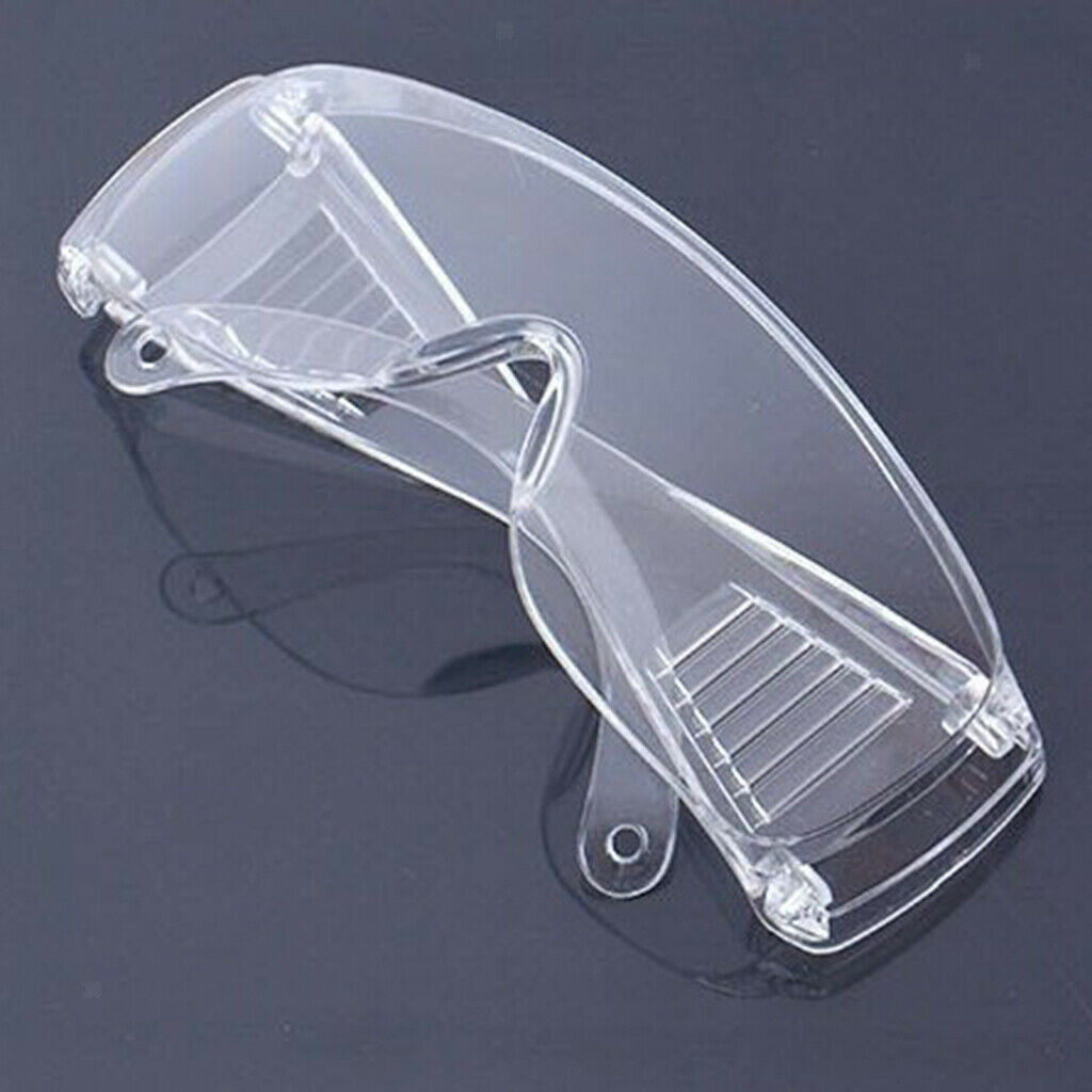 Plastic Safety Eyes Goggles Driving Protection Eyewear Glasses Transparent
