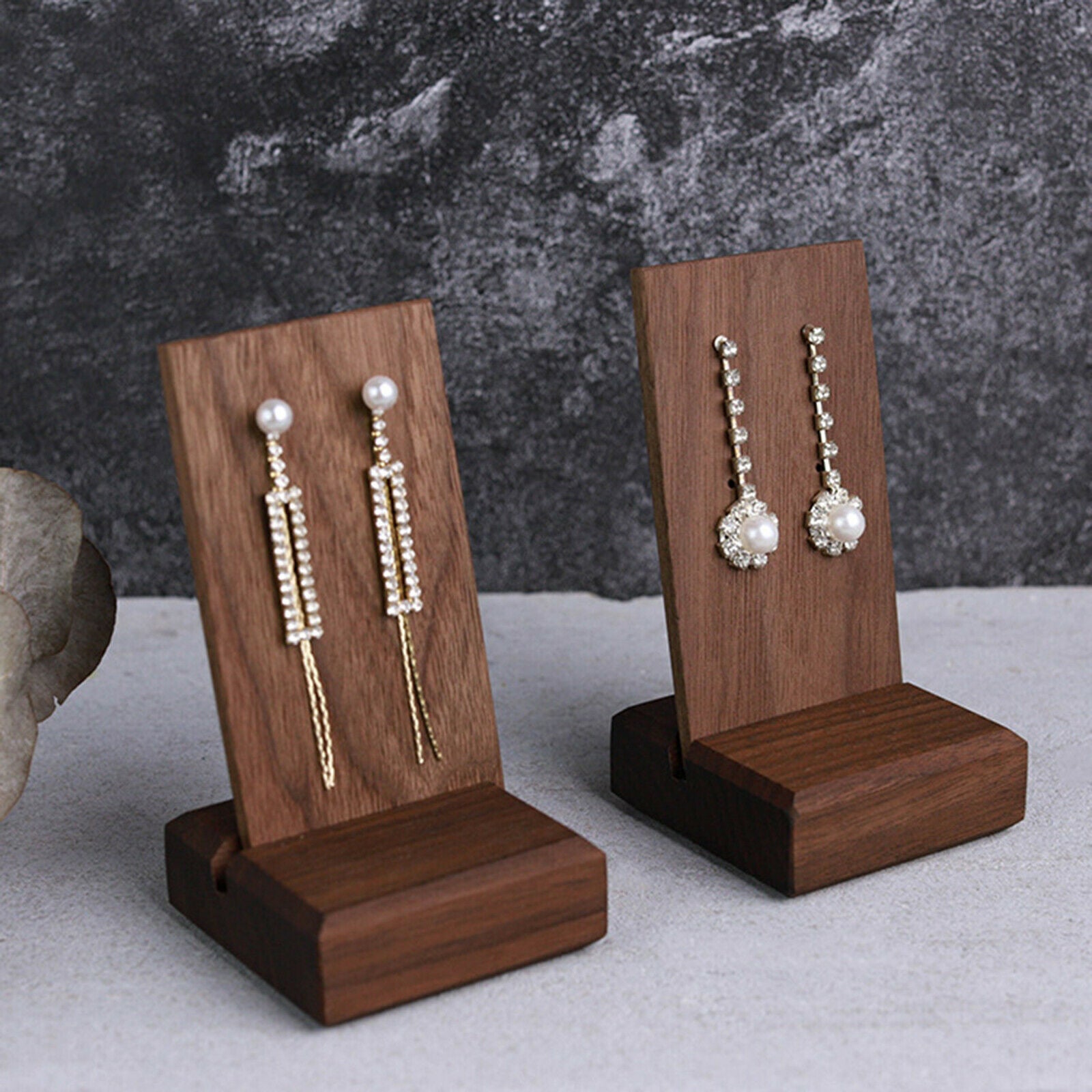 Jewelry Display Stand for Rings Bracelets Pendant Selling Women Girls Brown