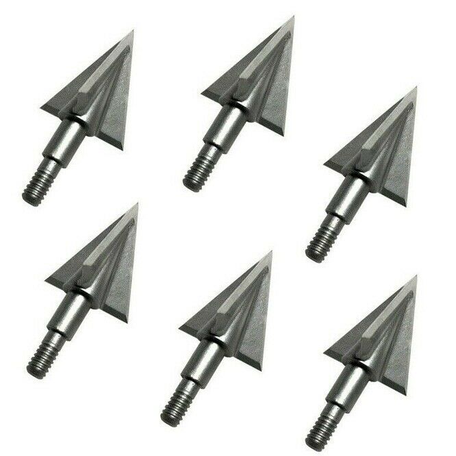 Lot 3pcs 2.2" OzCut Broadheads 3Blade 100Grain Hunting Archery Arrowheads s
