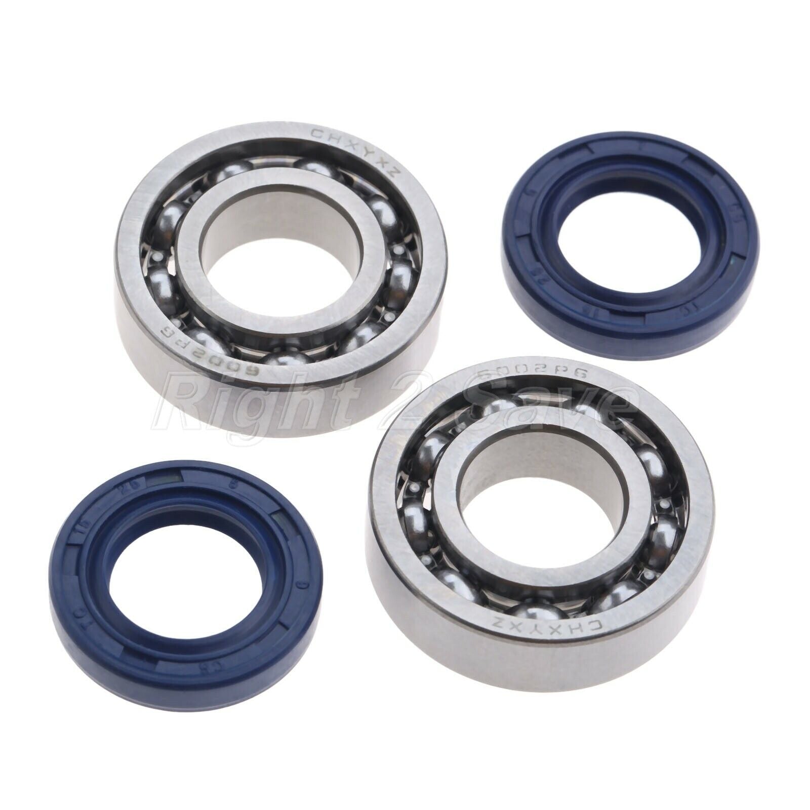 For STIHL 018 017 MS170 MS180 Chainsaw Crankshaft Bearing & Oil Seal Kit 2 Set
