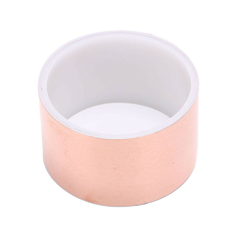 5cm x 2m adhesive copper foil tape shielding heat resist for electric gui.l8