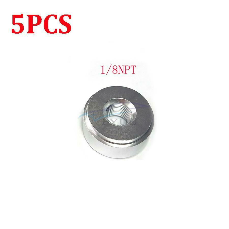 5 Pieces Automobile Parts Aluminum Welded Pipe Thread Connector For Most Fluids