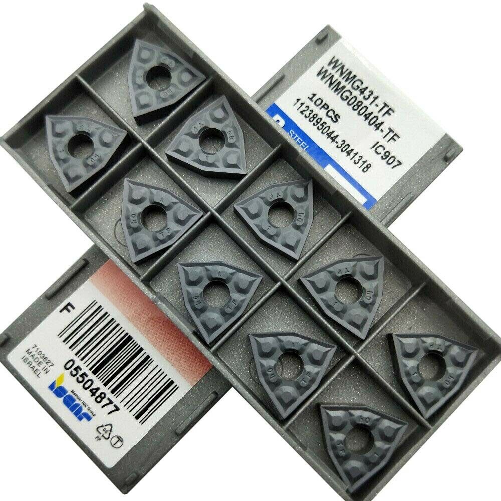 WNMG080404-TF IC907 WNMG431-TF CNC carbide Turning  insert Internal Turning tool