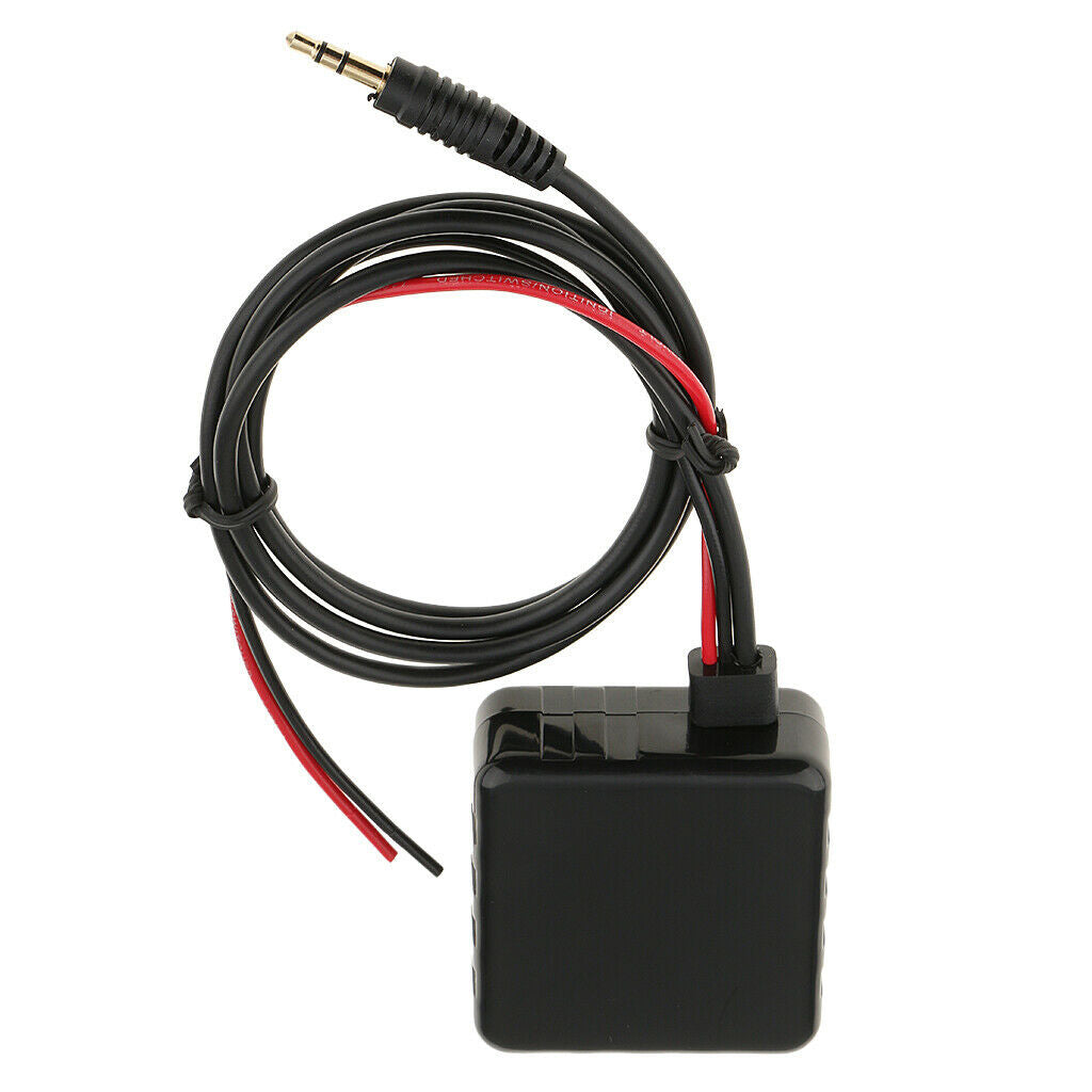 12V bluetooth transmitter receiver with 3.5mm audio cable adapter for car