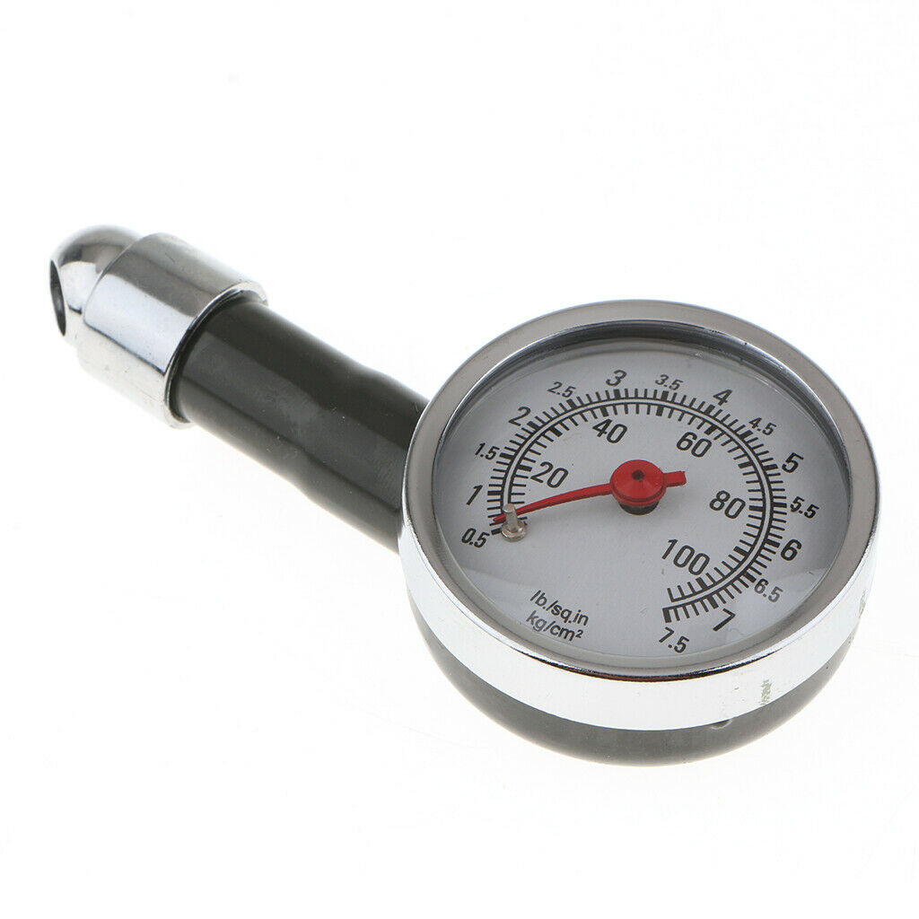 Auto Car Bike Truck Tire Air Pressure Gauge Dial Tyre Meter Tester 0-100PSI