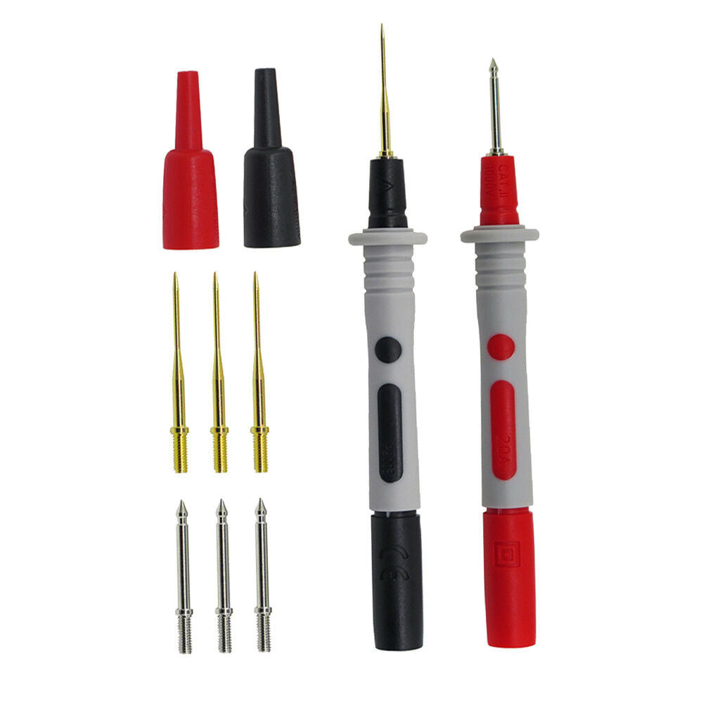 Universal Test Probe Wire Pen with Extra Probe Tips For Digital Multimeter