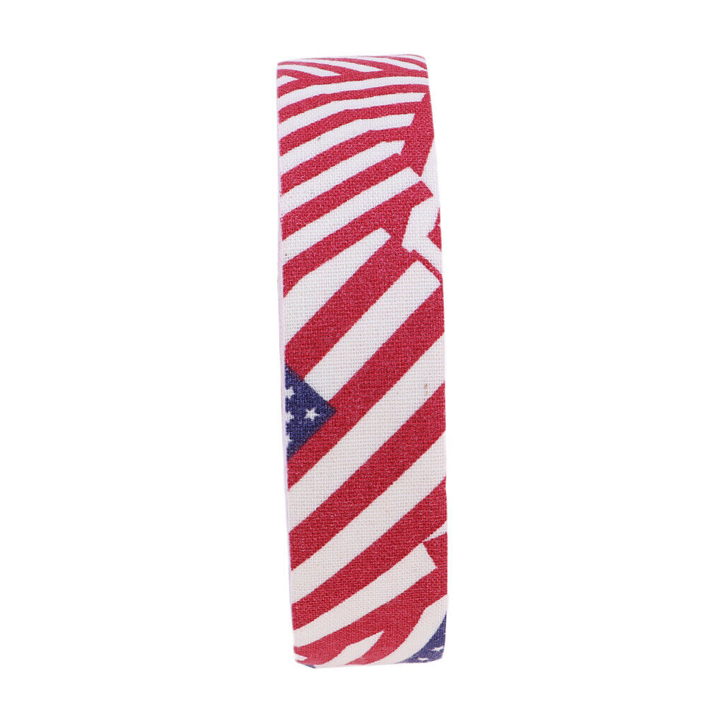 Cloth Hockey Stick Handle Sticky Grip Tape Ice Hockey Wrap Red Stripe