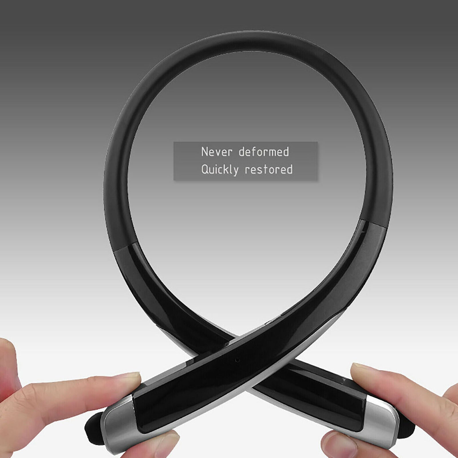 Wireless Headset HBS-1100 Stereo Bluetooth Headphone Binaural Neckband Earphones