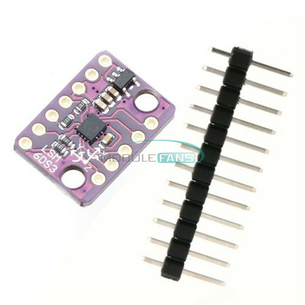 LSM6DS3 IIC/SPI 3 Axis Accelerometer Gyroscope 6 Degrees Sensor Transfer Module