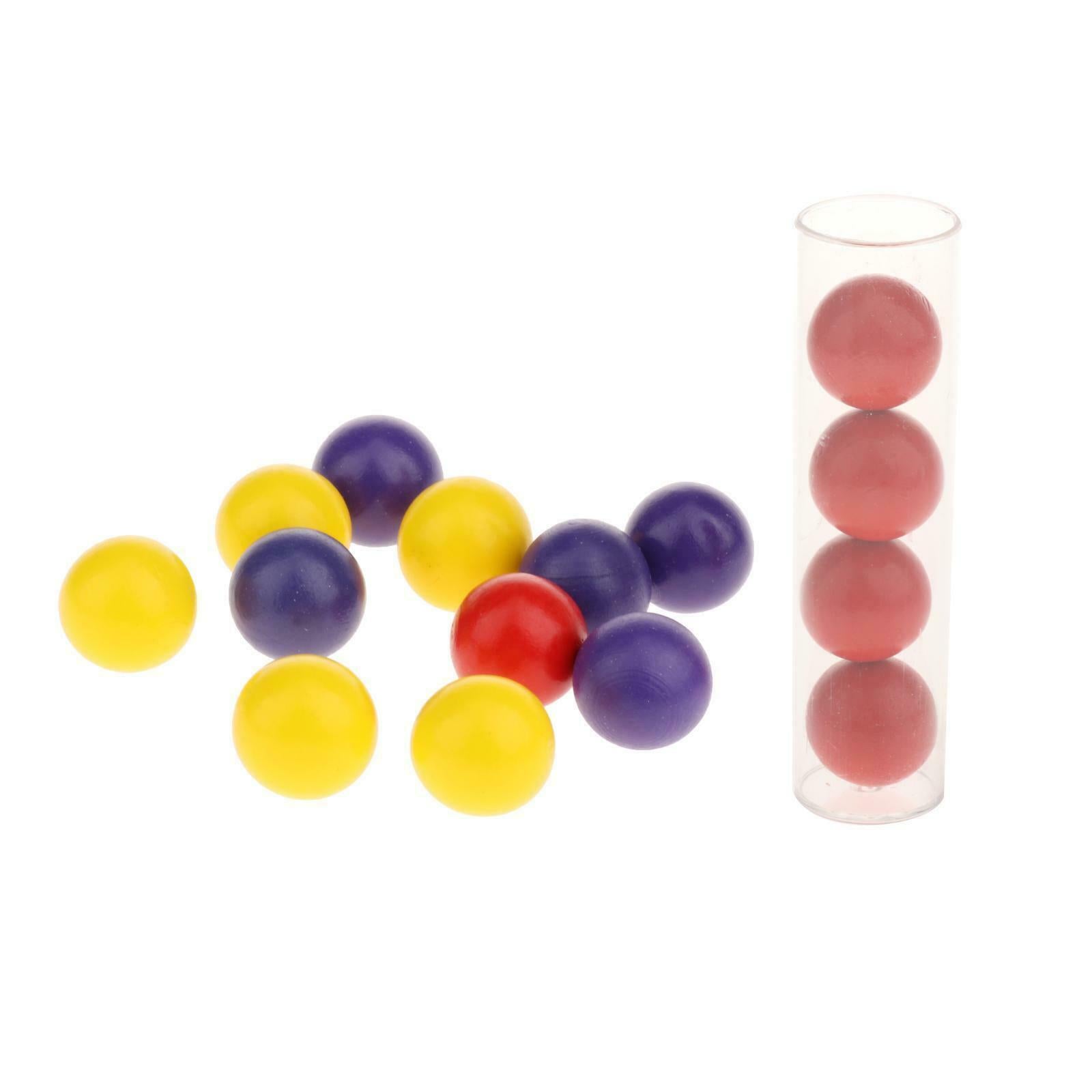 Montessori Wooden Bead Game Fine Motor Skill Test Tube Clip Beads Toys