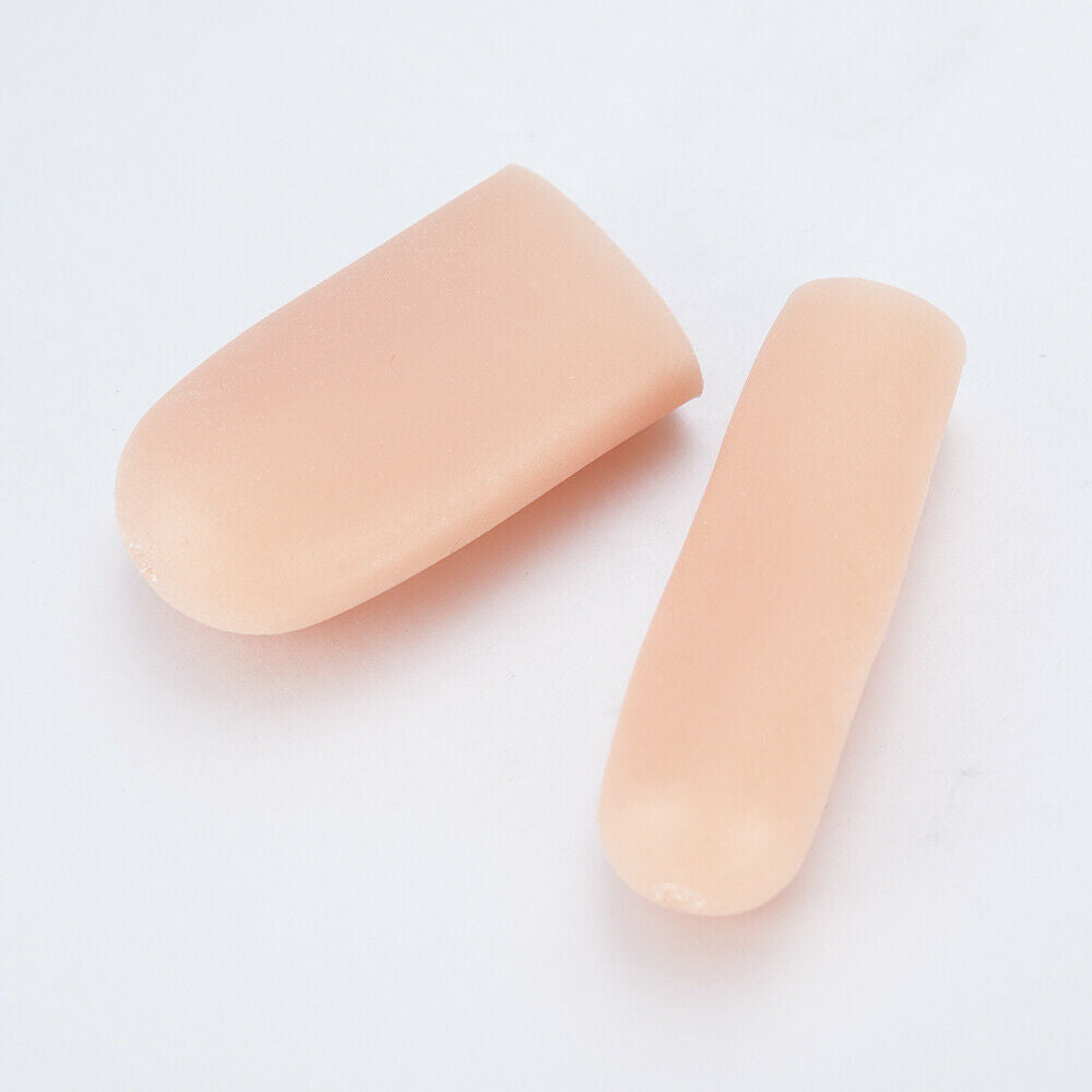 5Pcs Silicone Finger Protector Sleeve Insulation Anti-cut Non-slip Kitchen Tools