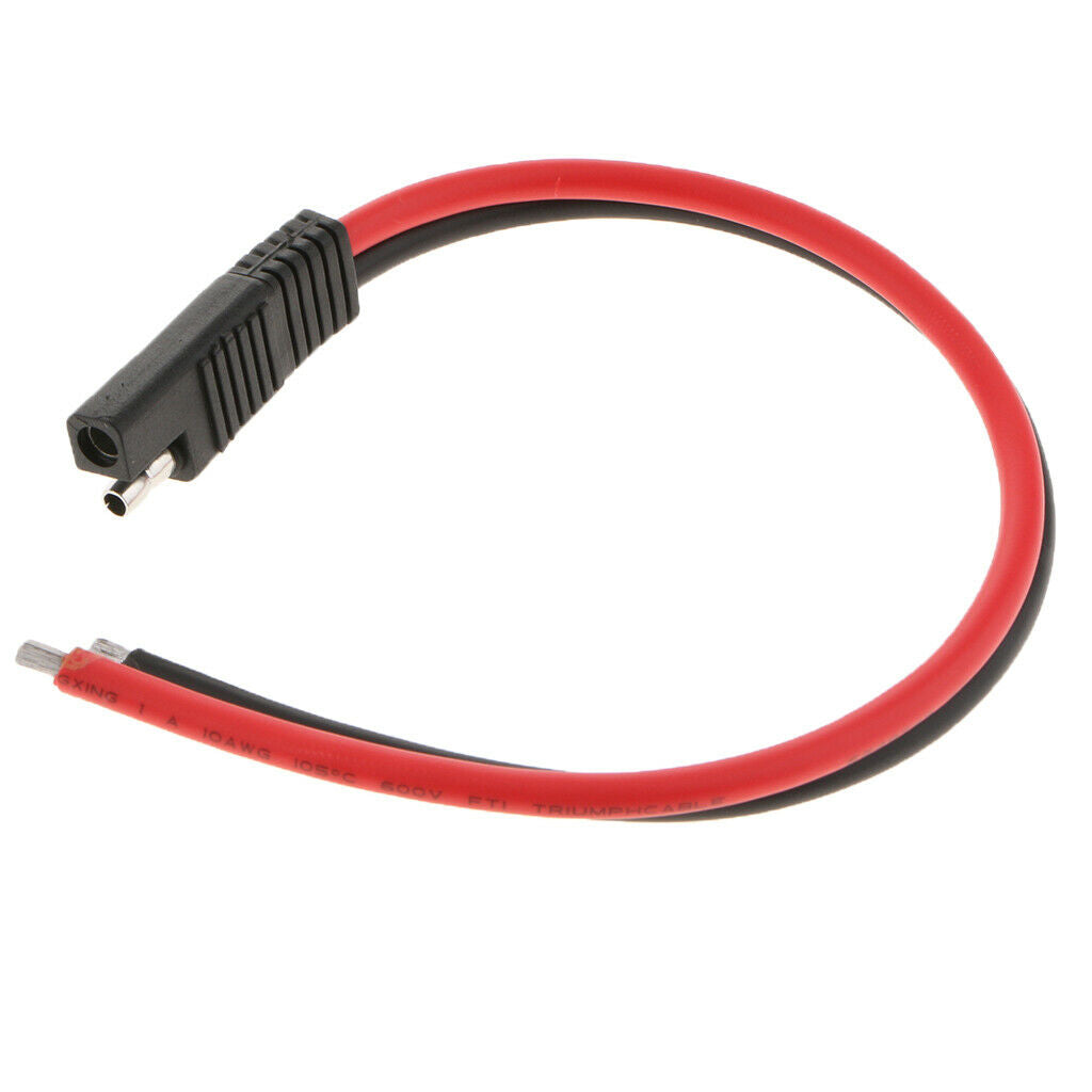 10AWG Hot Solar Panel Battery SAE Connector Extension Lines