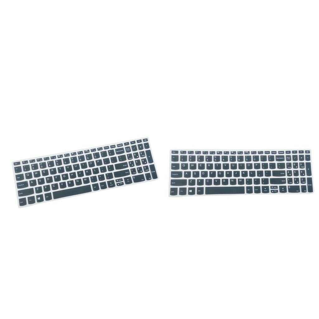 2Pcs 15.6'' Waterproof Keyboard Skin Film Protect Cover for Lenovo 5000