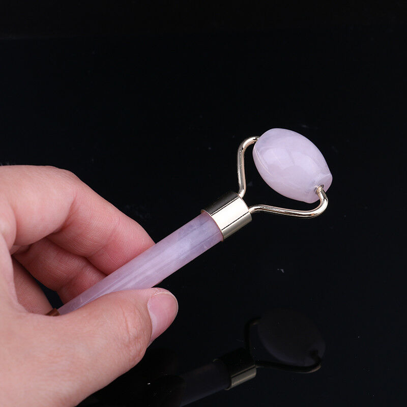 natural rose quartz facial massage crystal stone body jade massager beauty BDAU