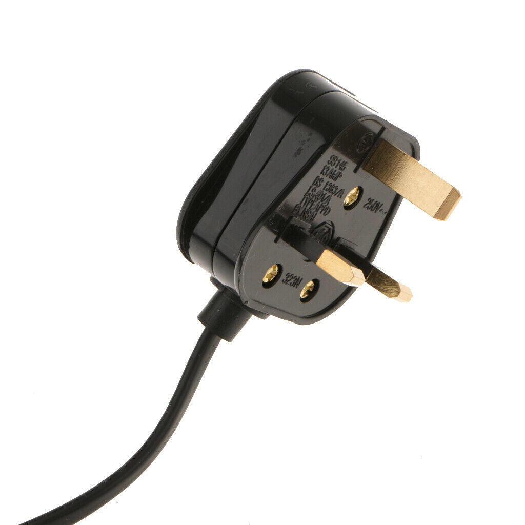 UK Plug  Basking Lamp Holder Reptile Infrared