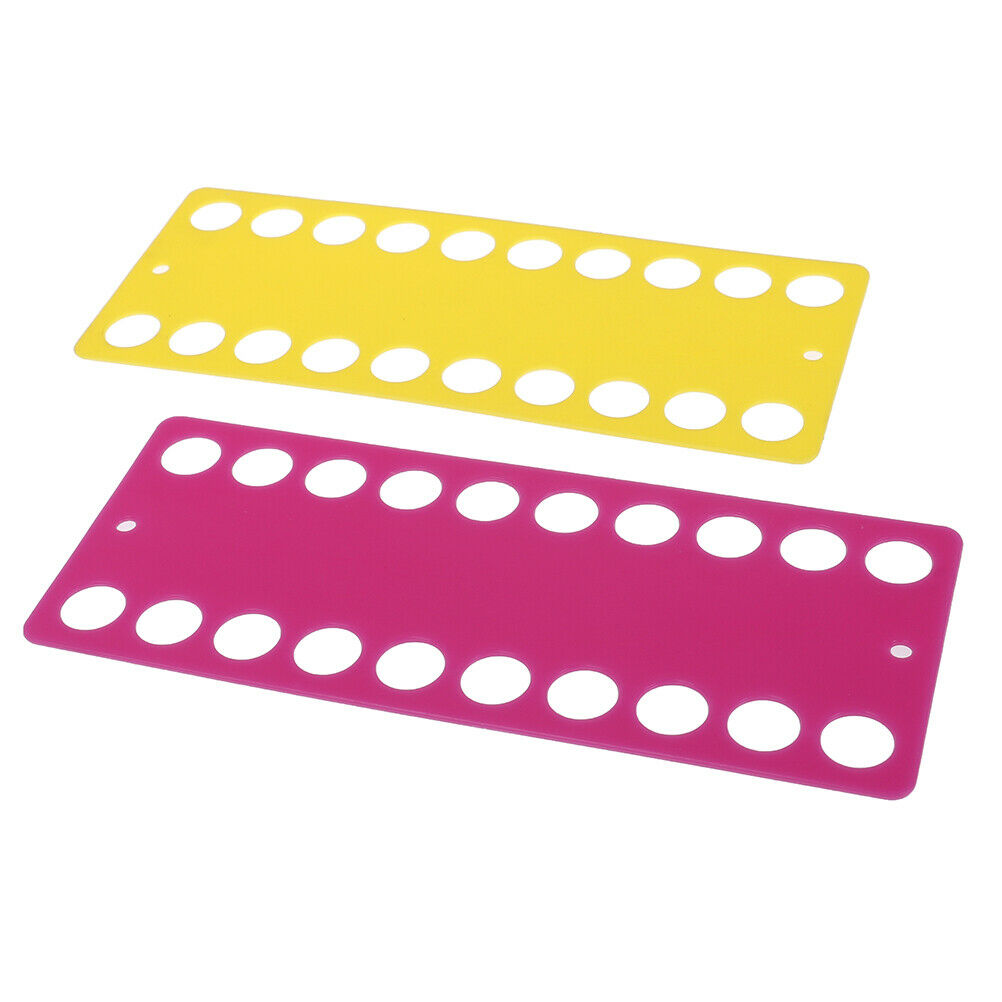 2pcs Plastic Cross Stitch Row Line Board Embroidery Thread Yarn Organiz.l8