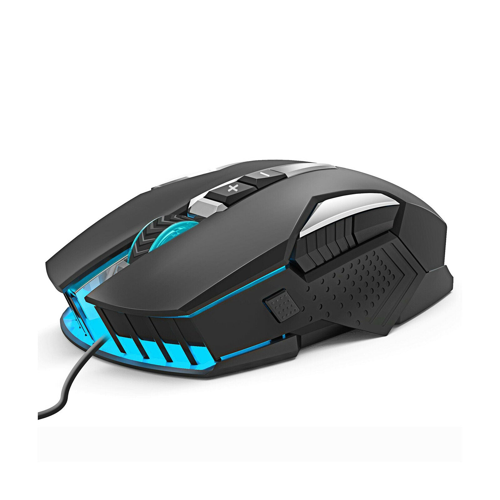 Wired Gaming Mouse 7 Button Comfortable 4800 DPI Game Mice for PC Laptop