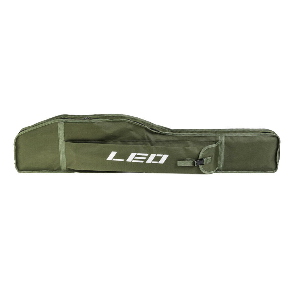 120cm Fishing Rod Bag Large Capacity Polyester Tackle Case Shoulder Pouch