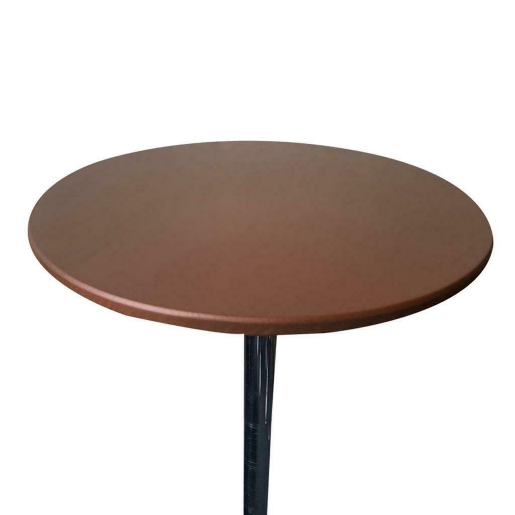 Round Polyester Table Cloth Cover Party Decor Fitted Tablecloth Coffee